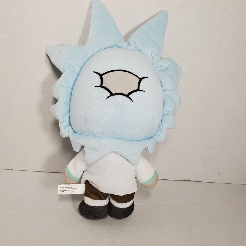 Rick Sanchez Plush Doll Rick and Morty Adult Swim Cartoon‎ Network Stuffed Toy.
